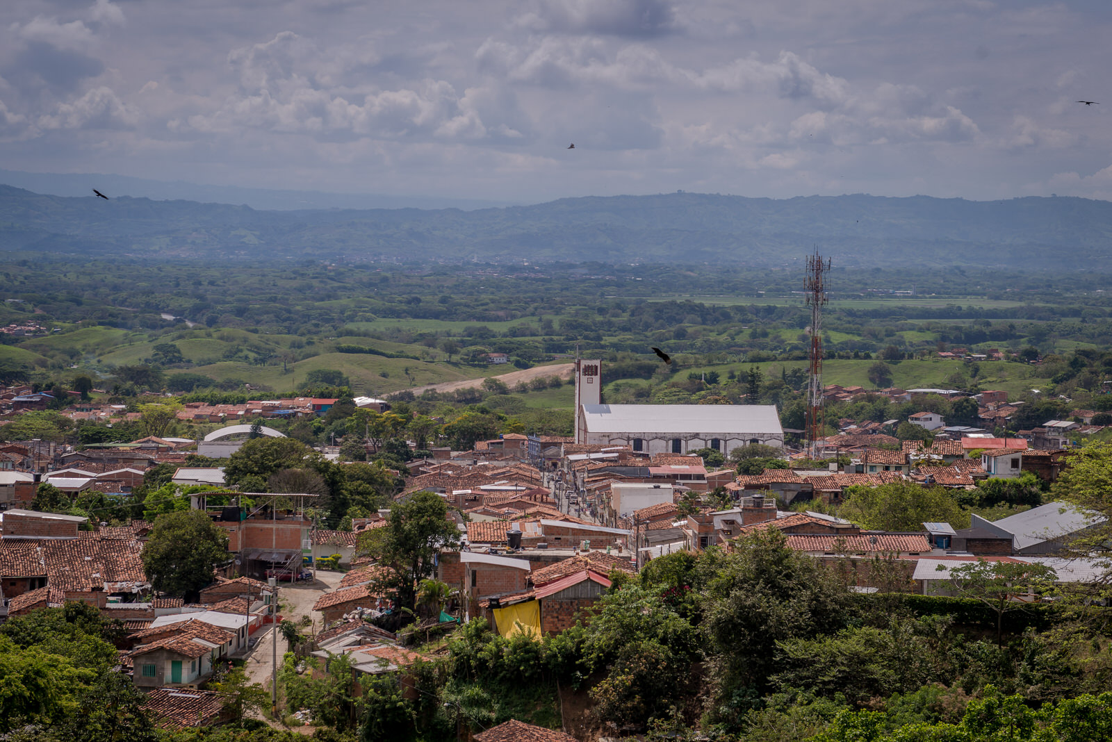 Panorámica de Ansermanuevo